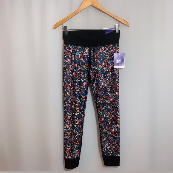 JoyLab Pants - NWT JoyLab S Floral Activewear MidRise 7/8 Legging